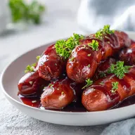 Salchichas con Coca-Cola para 4 porciones