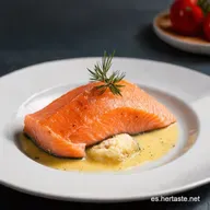 Salm&oacute;n Freidora de Aire Receta Madrile&ntilde;a Jugosa en 10 Min