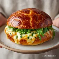 Sandwich Brioche Gourmet Casero: Miga Aterciopelada