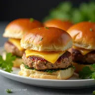 Sliders de Pavo y Queso F&aacute;ciles Receta para Chuparse los Dedos
