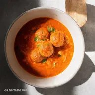 Sopa de Alb&oacute;ndigas Italiana Receta Casera y Calentita