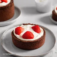 Tarta Fresas Chocolate Blanco Receta F&aacute;cil y Deliciosa