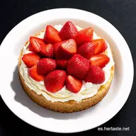 Tarta de Fresas y Crema Tu Fresh and Fabulous Strawberries and Fiesta