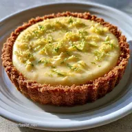 Tarta de Lim&oacute;n Fr&iacute;a y Cremosa