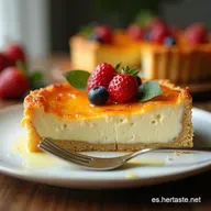 Tarta de Queso y Yogur Griego Cremosa y Ligera