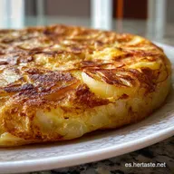 Tortilla de Patatas con Cebollas para 4
