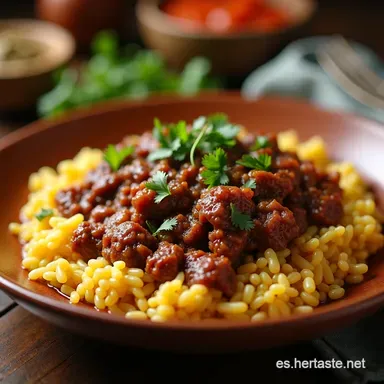 ESTOFADO DE CARNE DE RES El Secreto de mi Abuela Tarjeta de receta