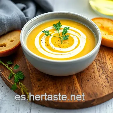 Ajoblanco F&aacute;cil con Toque Moderno: &iexcl;Sopa Fr&iacute;a & Caballa! Tarjeta de receta