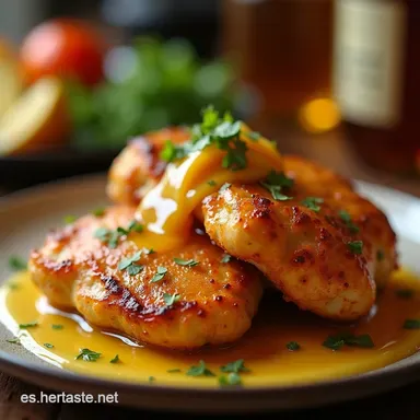 Alitas de Pollo con Miel Receta Explosiva al Horno Tarjeta de receta