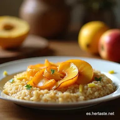 Avena Horneada Manzana Canela Desayuno con Sabor de Abuela Tarjeta de receta