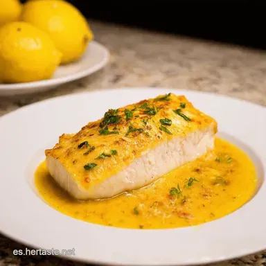 Bacalao al Horno Receta F&aacute;cil y Deliciosa con Lim&oacute;n Tarjeta de receta