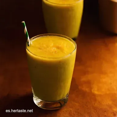 Batido de Mel&oacute;n F&aacute;cil Frescura Andaluza en 5 Minutos Tarjeta de receta