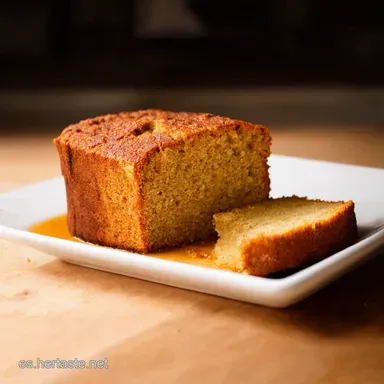 Bizcocho Casero con Glaseado El Secreto de la Abuela Tarjeta de receta