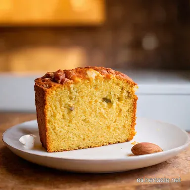 Bizcocho Zanahoria Almendras F&aacute;cil Receta Casera Deliciosa Tarjeta de receta