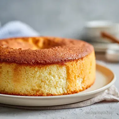 Bizcocho Sin Gluten Esponjoso: Receta para 10 Raciones Tarjeta de receta