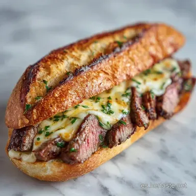 Bocadillo de Autor Gourmet en 17 Minutos Tarjeta de receta