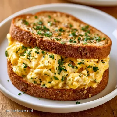 Bocadillo De Tortilla En 15 Minutos Tarjeta de receta