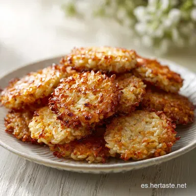 Bolitas de Arroz con Queso para 4 Personas Tarjeta de receta