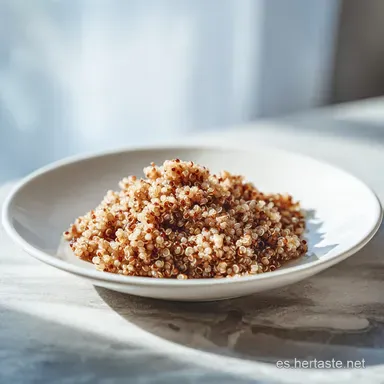 Bowl de Quinoa con Verduras en 25 Minutos Tarjeta de receta