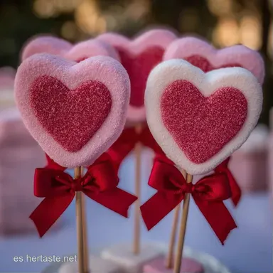 Brochetas De Corazones Gominola En 15 Min Tarjeta de receta
