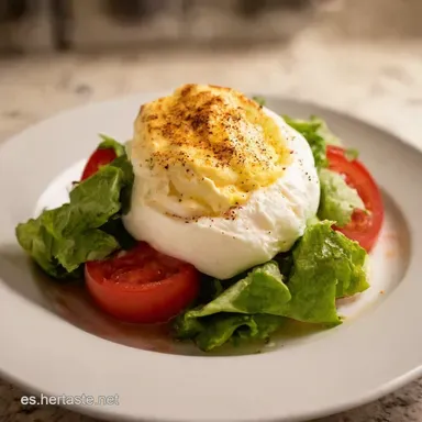 Burrata Caprese La Ensalada Italiana Cremosa M&aacute;s F&aacute;cil Tarjeta de receta