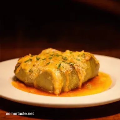 Caracoles Rellenos Sabor Italiano con Queso Aut&eacute;ntico Tarjeta de receta