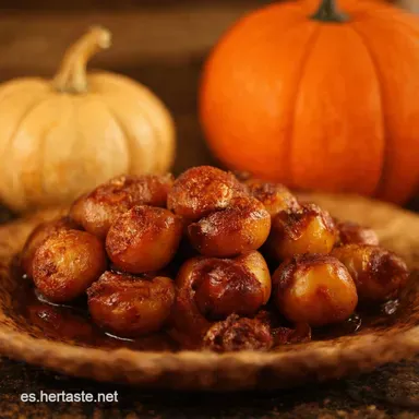 Casta&ntilde;as en Alm&iacute;bar: &iexcl;La Receta de la Abuela para Oto&ntilde;o! Tarjeta de receta