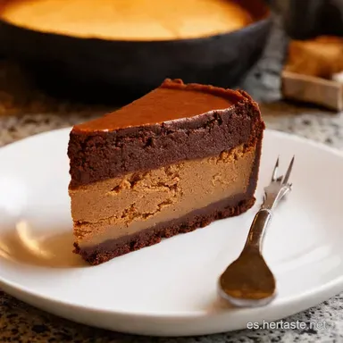Caramel Brownie Cheesecake El Mejor y Delicioso Tarjeta de receta