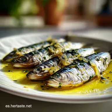 Chicharro en Escabeche para 4 Personas Tarjeta de receta