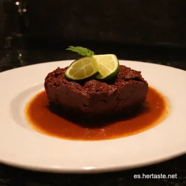 Choco al Lim&oacute;n Andaluz Receta Refrescante y F&aacute;cil Tarjeta de receta