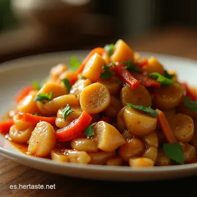 Receta de Chop Suey Jugoso Comida China Casera en 35 Minutos Tarjeta de receta