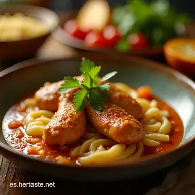 CONSOM&Eacute; DE POLLO El Caldo Clarificado que Reconforta el Alma Tarjeta de receta