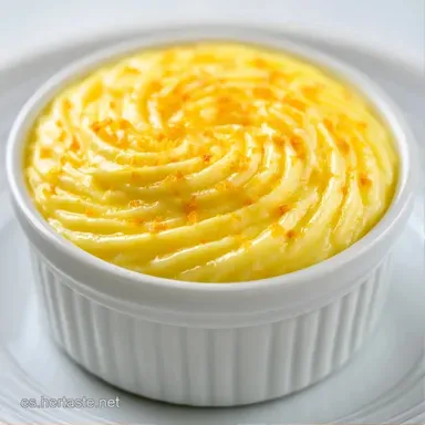 Crema de Lim&oacute;n para 4 Porciones Tarjeta de receta