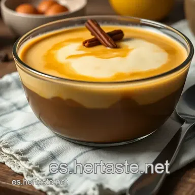 Crema de Moka Sin Huevo &iexcl;Estilo Abuela Light! Tarjeta de receta