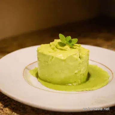 Crema de Aguacate Fr&iacute;a Mi Secreto Andaluz Refrescante Tarjeta de receta