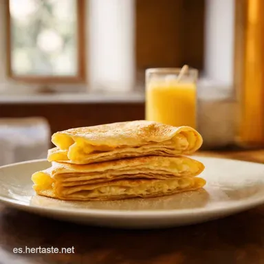 La Mejor Receta de Crepes Caseros F&aacute;cil y Deliciosa Tarjeta de receta