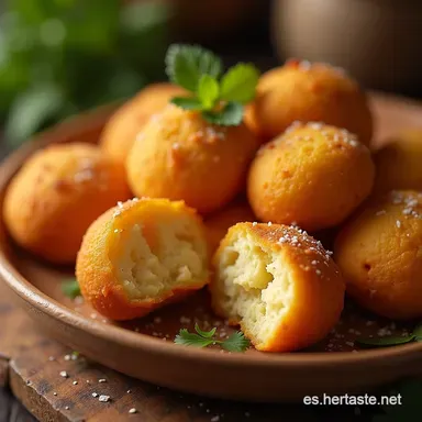 Receta de Croquetas de At&uacute;n Caseras Bechamel Sedosa y Crujiente Tarjeta de receta