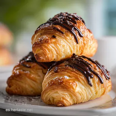 Receta de Cruasanes con Masa: 20 Minutos Tarjeta de receta