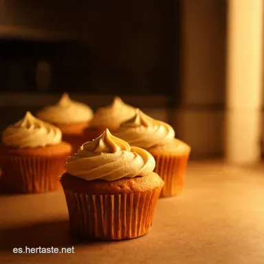 Cupcakes Caseros Como los de la Abuela Receta F&aacute;cil Tarjeta de receta