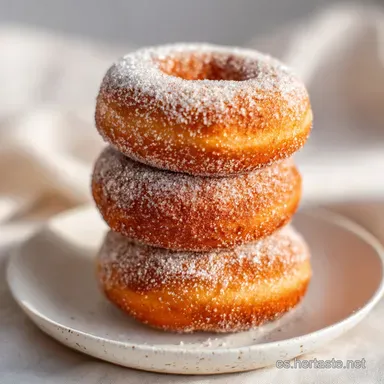 Donuts Sin Gluten: 1 Hora y 30 Minutos Tarjeta de receta