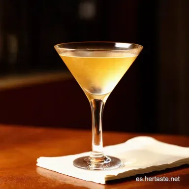 Dry Martini Receta El Cl&aacute;sico Perfecto en 5 Minutos Tarjeta de receta
