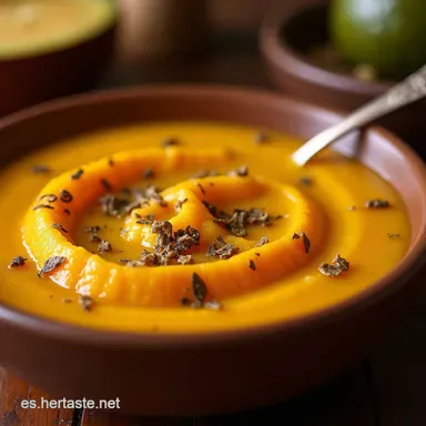 Receta Dulce de Calabaza Tradicional F&aacute;cil y Especiado Chef Confianza Tarjeta de receta