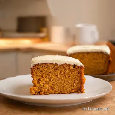 Carrot Cake Receta El Bizcocho de Zanahoria M&aacute;s F&aacute;cil Tarjeta de receta