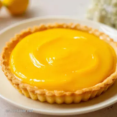 El Mejor Pie de Lim&oacute;n para 8 Personas Tarjeta de receta