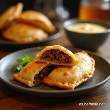 Empanadas de Carne Criollas Receta Argentina F&aacute;cil y Jugosa Tarjeta de receta
