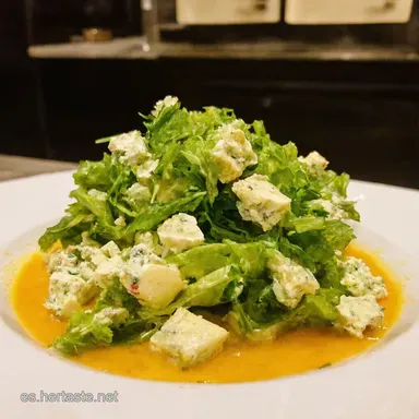 Endivias con Roquefort Mi Ensalada Estrella F&aacute;cil Tarjeta de receta