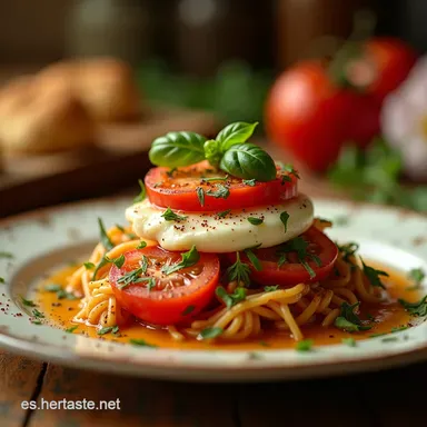 Super Cortes de Cabello 2024 Mi Ensalada Caprese De Moda Tarjeta de receta