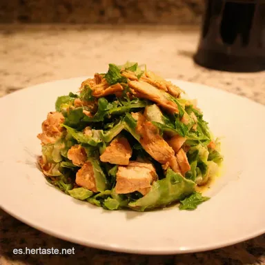 Ensalada Cusc&uacute;s Pollo F&aacute;cil Mi Secreto Andaluz Tarjeta de receta