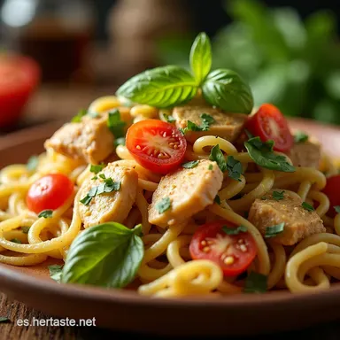 La Mejor Ensalada de Pollo Cremosa con Manzana y Estrag&oacute;n Tarjeta de receta
