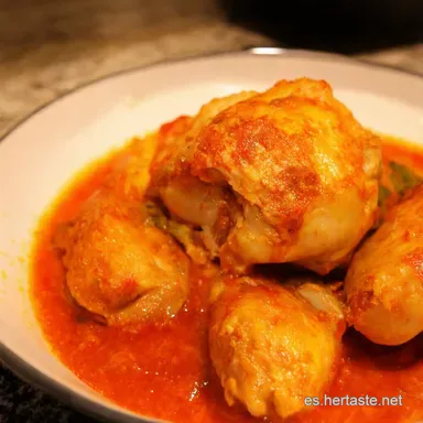 Escalopines de Pollo a la Napolitana Receta F&aacute;cil y Deliciosa Tarjeta de receta